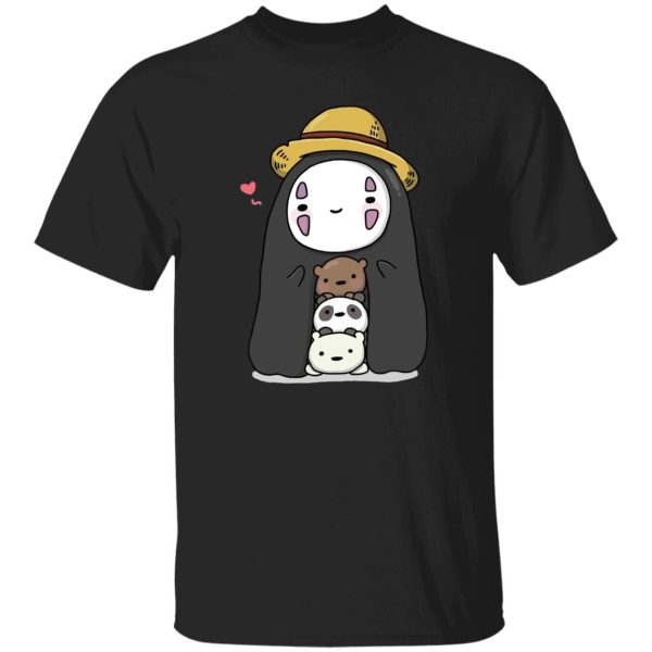 Spirited Away Frog - Kaonashi No Face Wearing a Hat T Shirt-Apparel, kaonashi, no face, Spirited Away, Spirited Away Frog, Tshirt