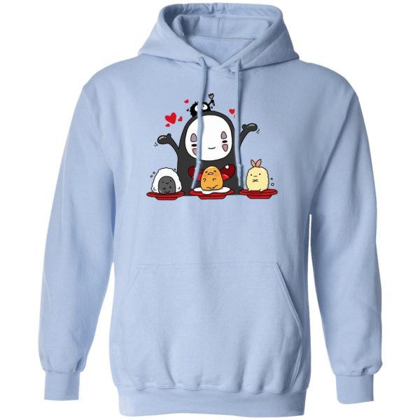 Spirited Away 2001 - Spirited Away Lovely No Face Kaonashi and Friends Hoodie-Apparel, Hoodie, kaonashi, no face, Spirited Away, Spirited Away 2001