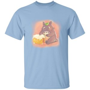 Totoro Plush - Totoro Eating Cake T Shirt-Apparel, My Neighbor Totoro, Totoro Plush, Tshirt