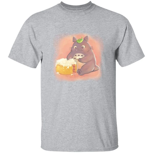 Totoro Plush - Totoro Eating Cake T Shirt-Apparel, My Neighbor Totoro, Totoro Plush, Tshirt