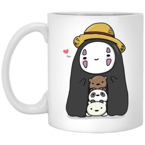 Spirited Away Food - Kaonashi No Face Wearing a Hat Mug-House Decor, kaonashi, Mug, no face, Spirited Away, Spirited Away Food