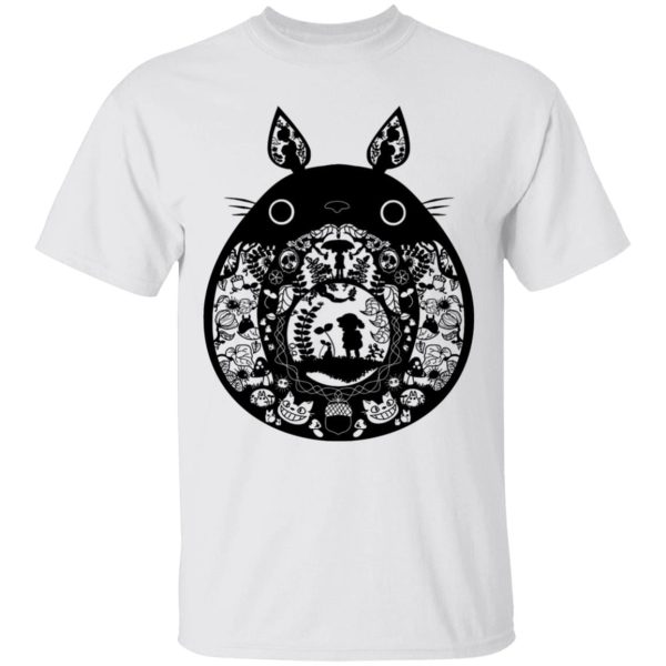 Totoro And Mei - My Neighbor Totoro – Ester Egg Art T Shirt Unisex-Apparel, My Neighbor Totoro, Totoro And Mei, Tshirt