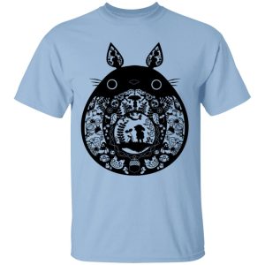 Totoro And Mei - My Neighbor Totoro – Ester Egg Art T Shirt Unisex-Apparel, My Neighbor Totoro, Totoro And Mei, Tshirt