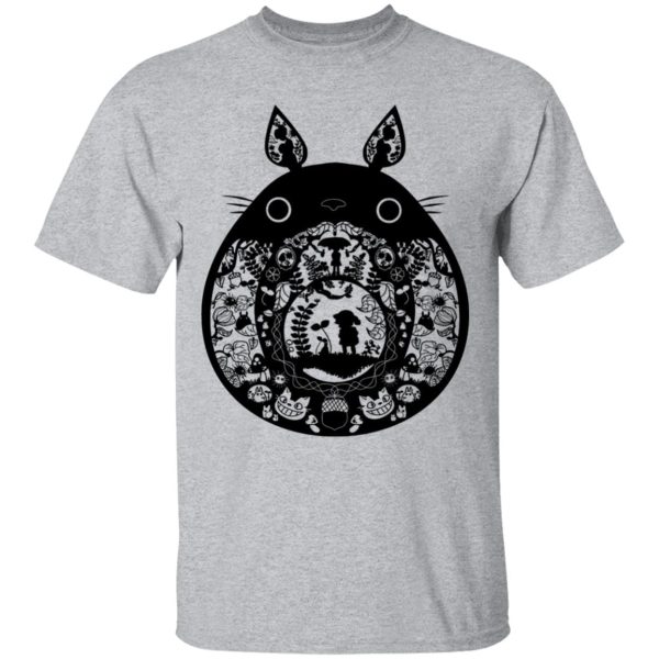 Totoro And Mei - My Neighbor Totoro – Ester Egg Art T Shirt Unisex-Apparel, My Neighbor Totoro, Totoro And Mei, Tshirt