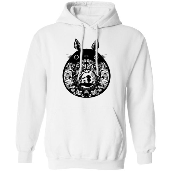 Totoro Concrete Facebook - My Neighbor Totoro – Ester Egg Art Hoodie Unisex-Apparel, Hoodie, My Neighbor Totoro, Totoro Concrete Facebook