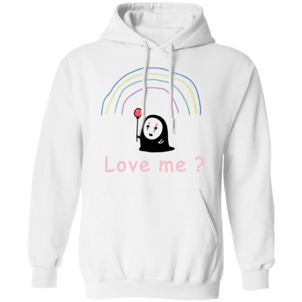 Have Mercy For The Spirited Away Shamans - Spirited Away – No Face, Love Me? Hoodie Unisex-Apparel, Have Mercy For The Spirited Away Shamans, Hoodie, kaonashi, no face, Spirited Away