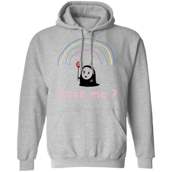 Have Mercy For The Spirited Away Shamans - Spirited Away – No Face, Love Me? Hoodie Unisex-Apparel, Have Mercy For The Spirited Away Shamans, Hoodie, kaonashi, no face, Spirited Away