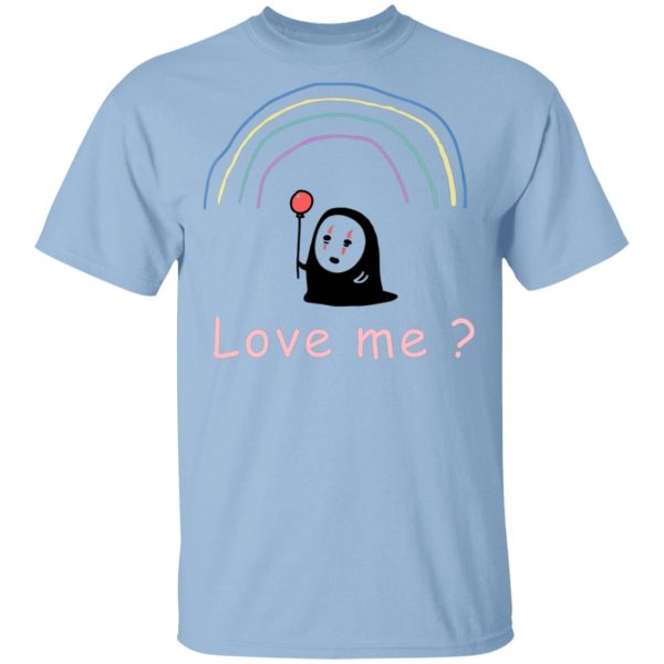 Spirited Away Wallpaper - Spirited Away – No Face, Love Me? T Shirt Unisex-Apparel, kaonashi, no face, Spirited Away, Spirited Away Wallpaper, Tshirt