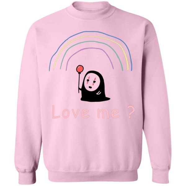 Spirited Away Cast English - Spirited Away – No Face, Love Me? Sweatshirt Unisex-Apparel, kaonashi, no face, Spirited Away, Spirited Away Cast English, Sweatshirt