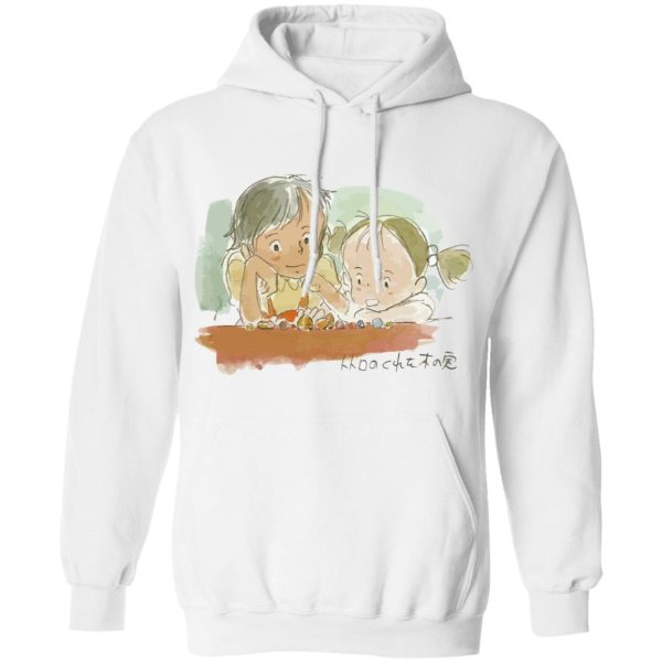 My Neighbor Totoro Meaning - My Neighbor Totoro – Mei & Satsuki Water Color Hoodie Unisex-Apparel, Hoodie, My Neighbor Totoro, My Neighbor Totoro Meaning