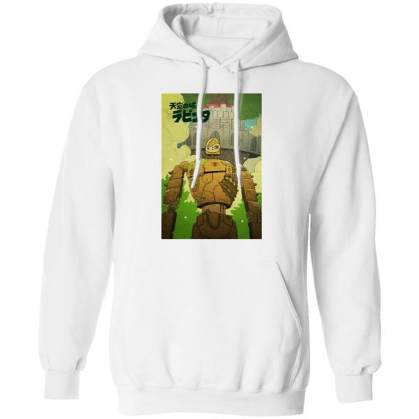 Laputa Castle In The Sky Book - Laputa Castle in the Sky Robot Warrior Hoodie-Apparel, Hoodie, Laputa Castle In The Sky Book, Laputa: Castle in the Sky