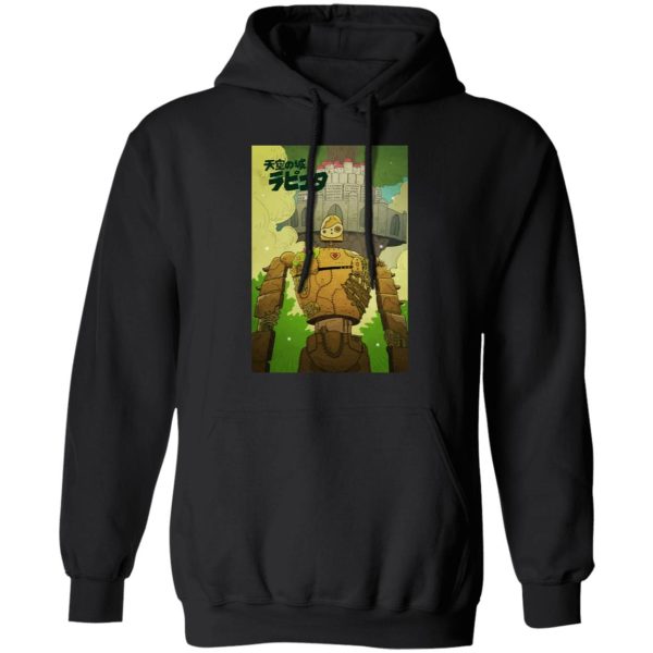 Laputa Castle In The Sky Book - Laputa Castle in the Sky Robot Warrior Hoodie-Apparel, Hoodie, Laputa Castle In The Sky Book, Laputa: Castle in the Sky