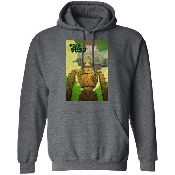 Laputa Castle In The Sky Book - Laputa Castle in the Sky Robot Warrior Hoodie-Apparel, Hoodie, Laputa Castle In The Sky Book, Laputa: Castle in the Sky