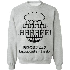 Ghibli Laputa Castle In The Sky - Laputa: Castle In The Sky Sweatshirt Unisex-Apparel, Ghibli Laputa Castle In The Sky, Laputa: Castle in the Sky, Sweatshirt