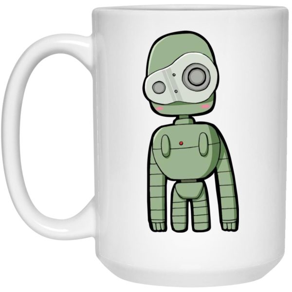 Laputa - Castle In The Sky - Laputa: Castle in the Sky – Warrior Robot Chibi Mug-House Decor, Laputa: Castle in the Sky, Mug