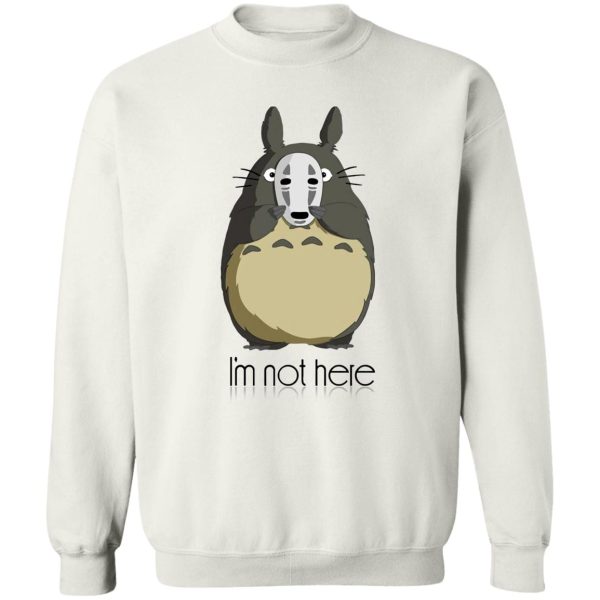 My Totoro - Totoro I’m Not Here Sweatshirt-Apparel, My Neighbor Totoro, My Totoro, Sweatshirt