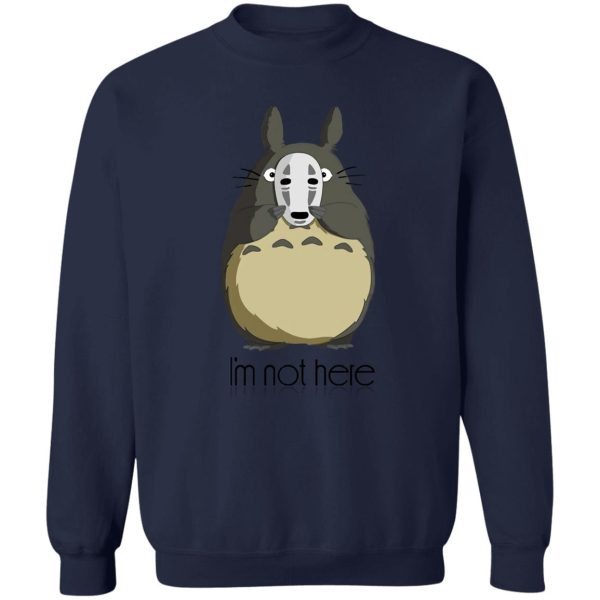 My Totoro - Totoro I’m Not Here Sweatshirt-Apparel, My Neighbor Totoro, My Totoro, Sweatshirt