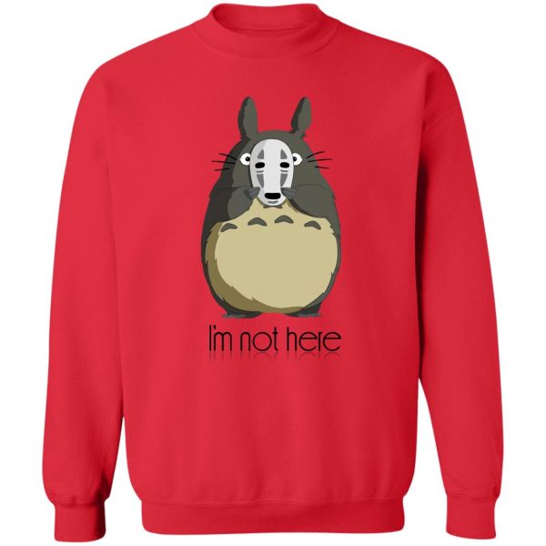 My Totoro - Totoro I’m Not Here Sweatshirt-Apparel, My Neighbor Totoro, My Totoro, Sweatshirt