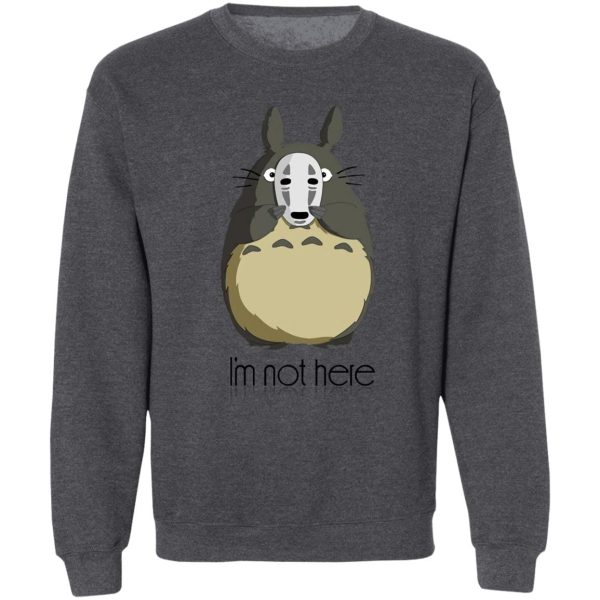 My Totoro - Totoro I’m Not Here Sweatshirt-Apparel, My Neighbor Totoro, My Totoro, Sweatshirt