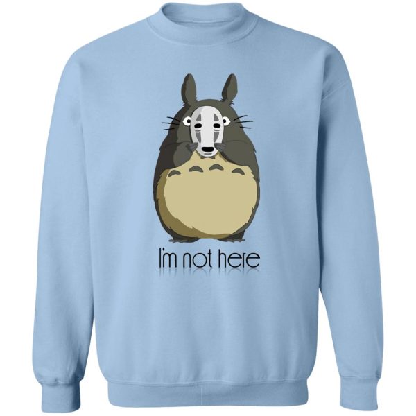 My Totoro - Totoro I’m Not Here Sweatshirt-Apparel, My Neighbor Totoro, My Totoro, Sweatshirt