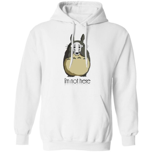 Tom Totoro Concrete - Totoro I’m Not Here Hoodie-Apparel, Hoodie, My Neighbor Totoro, Tom Totoro Concrete