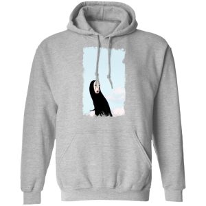 Mi Vecino Totoro - Spirited Away Kaonashi No Face Look Back Hoodie-Apparel, Hoodie, kaonashi, Mi Vecino Totoro, no face, Spirited Away