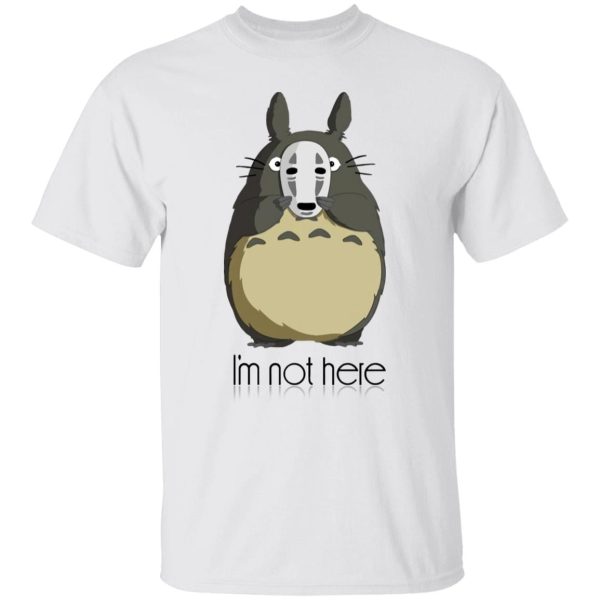 My Neighbour Totoro Cast - Totoro I’m Not Here T Shirt-Apparel, My Neighbor Totoro, My Neighbour Totoro Cast, Tshirt