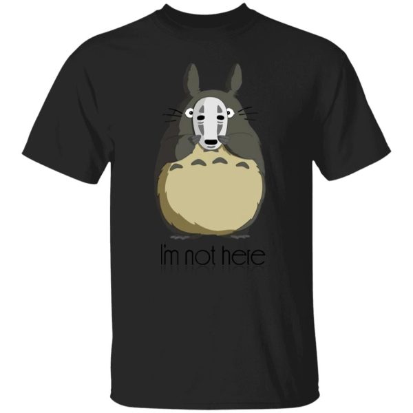 My Neighbour Totoro Cast - Totoro I’m Not Here T Shirt-Apparel, My Neighbor Totoro, My Neighbour Totoro Cast, Tshirt