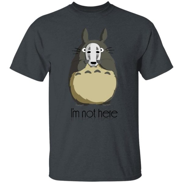 My Neighbour Totoro Cast - Totoro I’m Not Here T Shirt-Apparel, My Neighbor Totoro, My Neighbour Totoro Cast, Tshirt