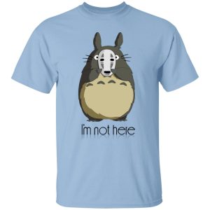 My Neighbour Totoro Cast - Totoro I’m Not Here T Shirt-Apparel, My Neighbor Totoro, My Neighbour Totoro Cast, Tshirt