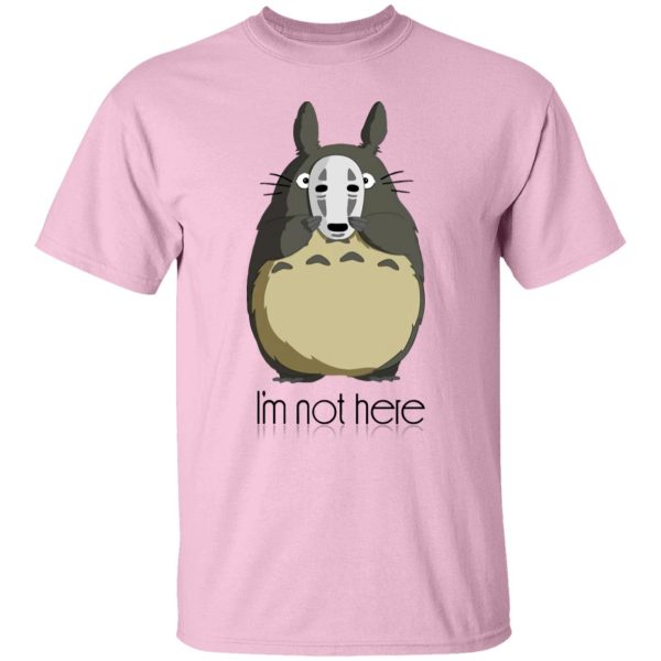 My Neighbour Totoro Cast - Totoro I’m Not Here T Shirt-Apparel, My Neighbor Totoro, My Neighbour Totoro Cast, Tshirt