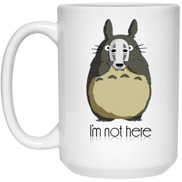 Soot Balls Totoro - Totoro I’m Not Here Mug-House Decor, Mug, My Neighbor Totoro, Soot Balls Totoro