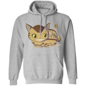 Catbus Totoro - My Neighbor Totoro Catbus Chibi Hoodie-Apparel, Catbus Totoro, Hoodie, My Neighbor Totoro