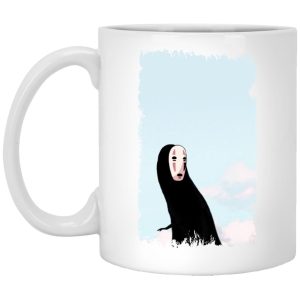 Mei My Neighbour Totoro - Spirited Away Kaonashi Noface Look Back Mug-House Decor, Mei My Neighbour Totoro, Mug, Spirited Away