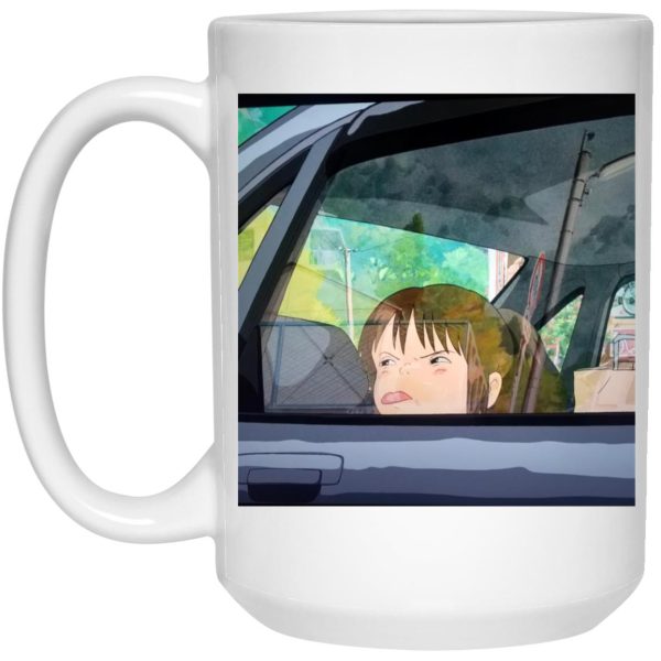 Spirited Away Showtimes - Chihiro Sticking Tongue Out Mug-House Decor, Kamaji Spirited Away, Mug, Spirited Away, Spirited Away Showtimes, Spirited Away Yubaba