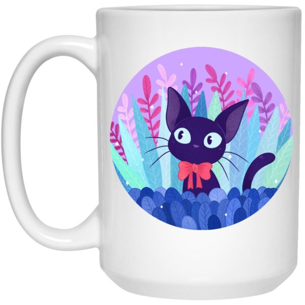 Kiki's Delivery Service Movie - Kiki’s Delivery Service – Jiji Fanart Mug-House Decor, Kiki's Delivery Service, Kiki's Delivery Service Movie, Mug