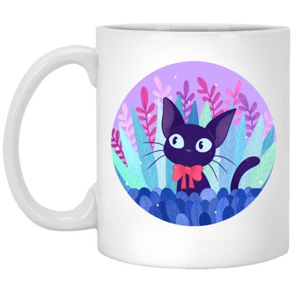 Kiki's Delivery Service Movie - Kiki’s Delivery Service – Jiji Fanart Mug-House Decor, Kiki's Delivery Service, Kiki's Delivery Service Movie, Mug