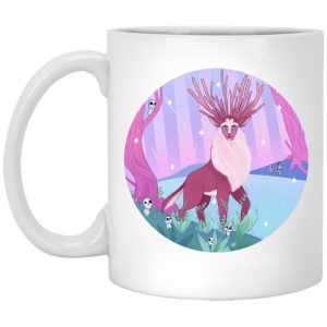 Princess Mononoke - Shishigami Fanart Mug-House Decor, Mug, princess mononoke