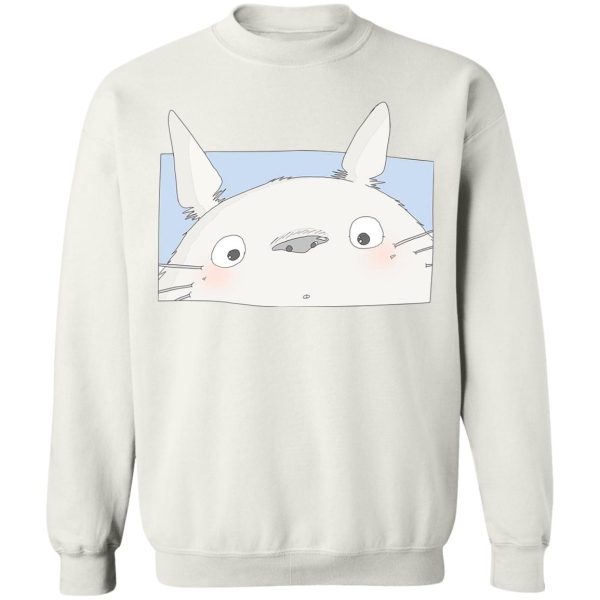 My Neighbor Totoro Movie - Totoro Cute Face Sweatshirt-Apparel, My Neighbor Totoro, My Neighbor Totoro Movie, Sweatshirt