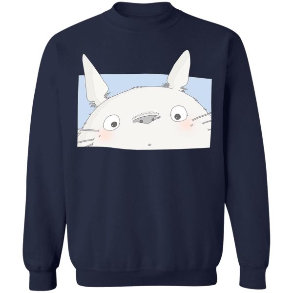 My Neighbor Totoro Movie - Totoro Cute Face Sweatshirt-Apparel, My Neighbor Totoro, My Neighbor Totoro Movie, Sweatshirt