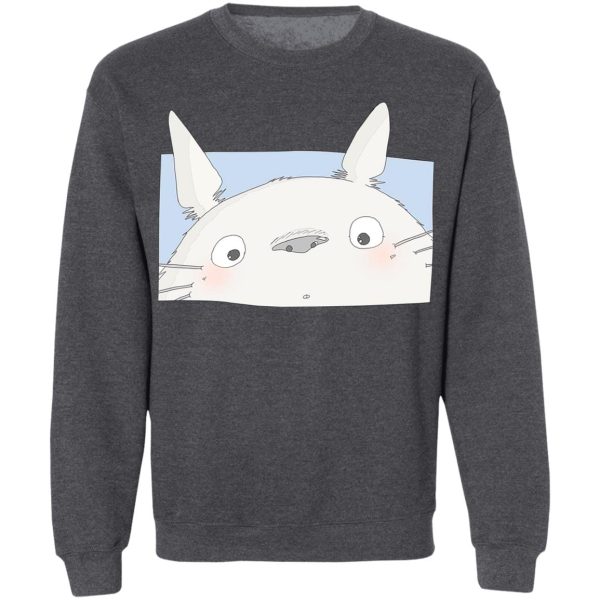 My Neighbor Totoro Movie - Totoro Cute Face Sweatshirt-Apparel, My Neighbor Totoro, My Neighbor Totoro Movie, Sweatshirt