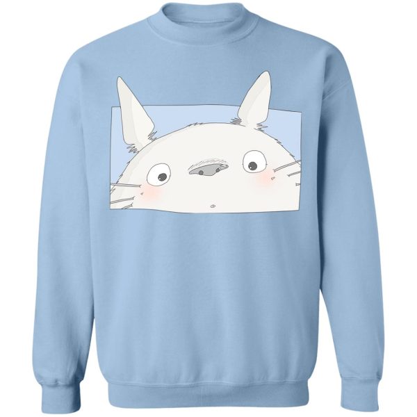 My Neighbor Totoro Movie - Totoro Cute Face Sweatshirt-Apparel, My Neighbor Totoro, My Neighbor Totoro Movie, Sweatshirt