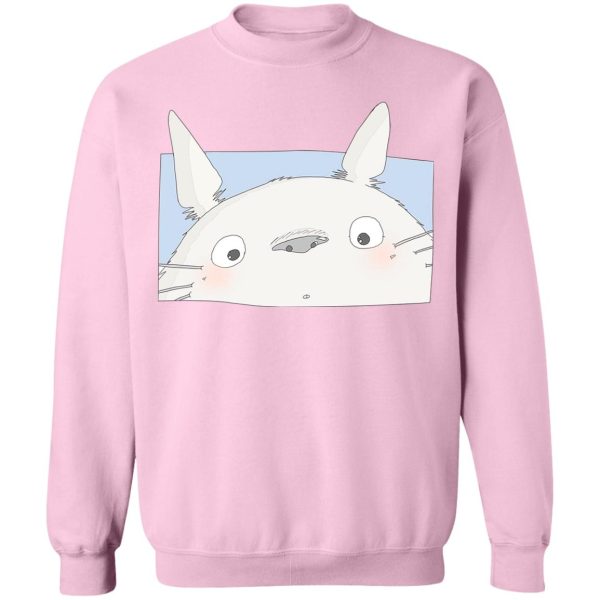 My Neighbor Totoro Movie - Totoro Cute Face Sweatshirt-Apparel, My Neighbor Totoro, My Neighbor Totoro Movie, Sweatshirt