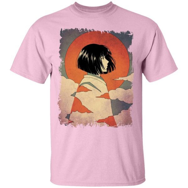 Spirited Away 2001 - Haku Japanese Classic Art T Shirt-Apparel, Spirited Away, Spirited Away 2001, Tshirt