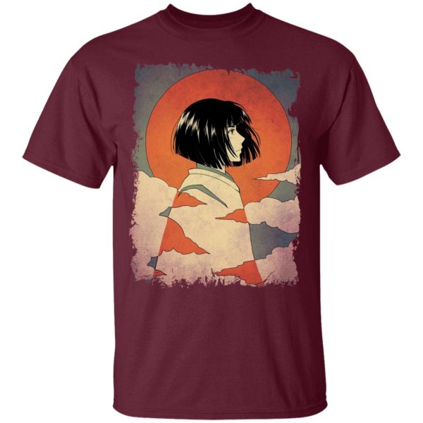 Spirited Away 2001 - Haku Japanese Classic Art T Shirt-Apparel, Spirited Away, Spirited Away 2001, Tshirt