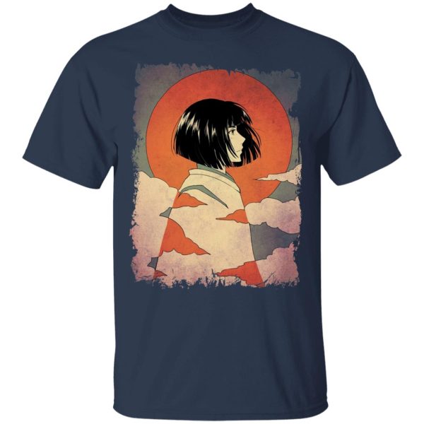 Spirited Away 2001 - Haku Japanese Classic Art T Shirt-Apparel, Spirited Away, Spirited Away 2001, Tshirt