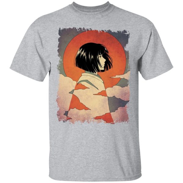 Spirited Away 2001 - Haku Japanese Classic Art T Shirt-Apparel, Spirited Away, Spirited Away 2001, Tshirt