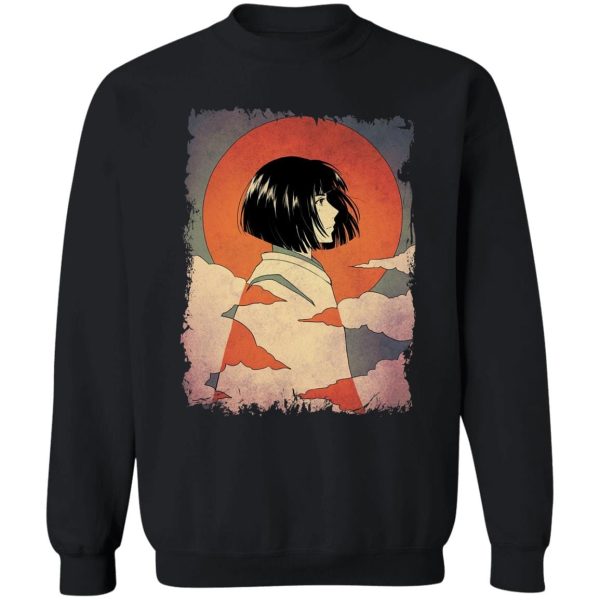 Spirit Away - Haku Japanese Classic Art Sweatshirt-Apparel, Spirit Away, Spirited Away, Sweatshirt