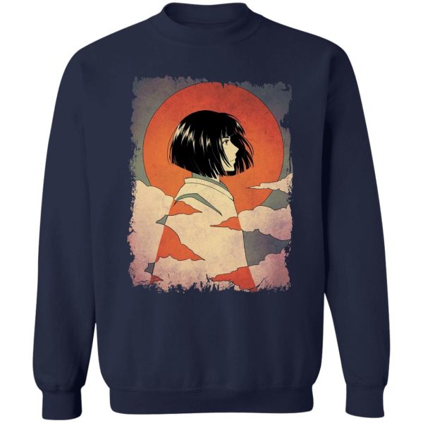 Spirit Away - Haku Japanese Classic Art Sweatshirt-Apparel, Spirit Away, Spirited Away, Sweatshirt