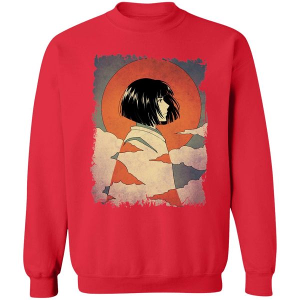 Spirit Away - Haku Japanese Classic Art Sweatshirt-Apparel, Spirit Away, Spirited Away, Sweatshirt